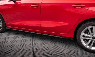 Дифузори + накладки на бічні пороги Street Pro Audi A3 8Y фото