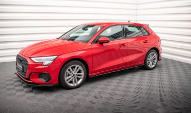 Дифузори + накладки на бічні пороги Street Pro Audi A3 8Y фото