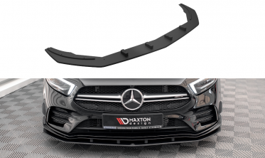 Дифузор на передній бампер Street Pro Mercedes A35 AMG / AMG-Line Aero Pack W177 фото