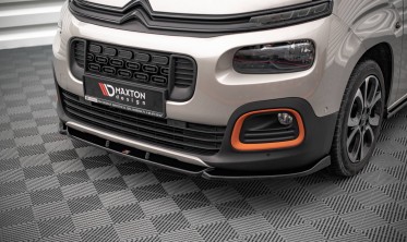 Тюнинговая накладка на передний бампер Citroen Berlingo Mk3 фото