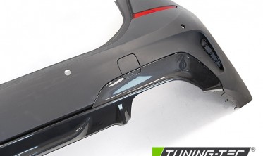 Тюнинговый бампер задний BMW 3 G21 в M-TECH стиле с диффузором под двойные насадки фото