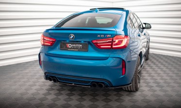 Центральна накладка на задній бампер BMW X6 M F86 фото