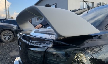 Спойлер багажника Mitsubishi Lancer X стиль EVO фото
