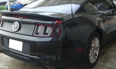 Спойлер багажника Ford Mustang (2010-2014) стиль GT500 с закрылком фото