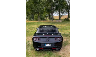 Дифузор заднього бампера Ford Mustang V6, GT (2013-2014) стиль Shelby фото