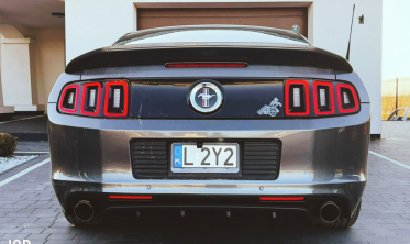 Диффузор заднего бампера Ford Mustang GT V6 (2013-2014) фото