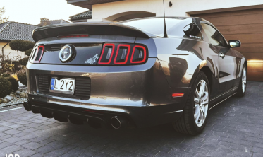 Диффузор заднего бампера Ford Mustang GT V6 (2013-2014) фото