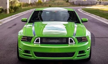 Решітка радіатора Ford Mustang GT V6 стиль RTR LED фото