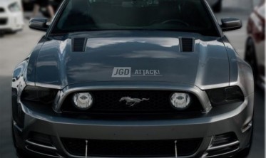 Диффузор под передний бампер Ford Mustang GT V6 (2013-2014) Gen 1 фото
