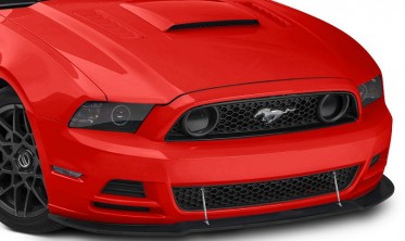 Диффузор под передний бампер Ford Mustang GT V6 (2013-2014) Gen 1 фото