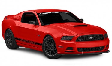 Диффузор под передний бампер Ford Mustang GT V6 (2013-2014) Gen 1 фото