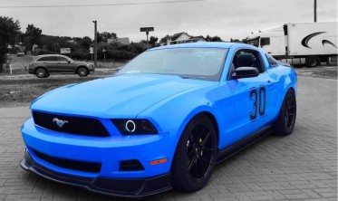 Диффузор передий RTR для Ford Mustang V6 (2010-2012) фото