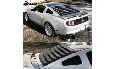 Накладка (жалюзі) на заднє скло Ford Mustang 2005-2014 Ik style фото