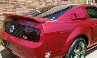 Спойлер багажника Ford Mustang (2005-2009) стиль GT500 фото