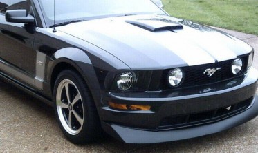 Дифузор під передній бампер Ford Mustang V6 (2005-2009) фото
