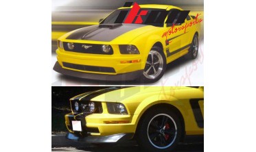 Дифузор під передній бампер Ford Mustang V6 (2005-2009) фото