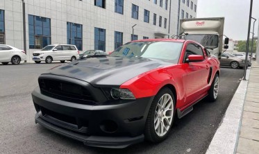 Алюмінієвий капот Ford Mustang (10-12 GT500, 13-14 усі) GT500 SHELBY style фото