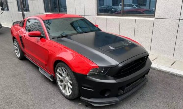 Алюмінієвий капот Ford Mustang (10-12 GT500, 13-14 усі) GT500 SHELBY style фото