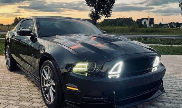 Алюминиевый капот Ford Mustang (2013-2014) GT500 style фото