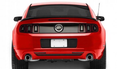 Спойлер багажника Ford Mustang (2010-2014) стиль GT500 пофарбований фото