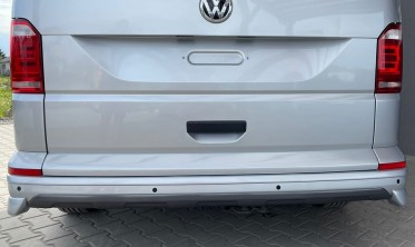 Накладка дифузор заднього бампера Volkswagen T6 фото
