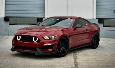 Тюнинговый бампер передний Ford Mustang (2015-2017) MACH1 style фото