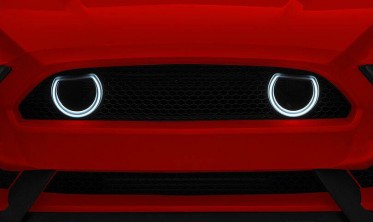 Тюнинговый бампер передний Ford Mustang (2015-2017) MACH1 style фото