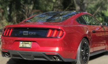 Диффузор заднего бампера Ford Mustang (2015-2017) GT350 style фото