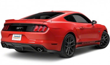 Диффузор заднего бампера Ford Mustang (2015-2017) GT350 style фото