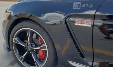 Алюминиевые крылья Ford Mustang (2015-2017 V6, GT, Ecoboost) GT350 стиль фото