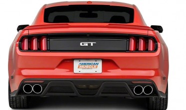 Бампер задній Ford Mustang з дифузором у стилі GT350 фото