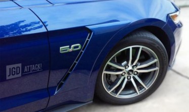 Накладки на крила Ford Mustang (2015-2021 V6, GT, Ecoboost) GT350 стиль фото