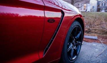 Накладки на крила Ford Mustang (2015-2021 V6, GT, Ecoboost) GT350 стиль фото