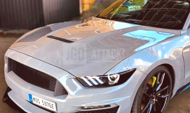 Алюмінієвий капот Ford Mustang (2015-2017 V6, GT, Ecoboost) GT350 стиль фото