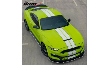 Алюминиевый капот Ford Mustang (2015-2017 V6, GT, Ecoboost) GT350 стиль фото