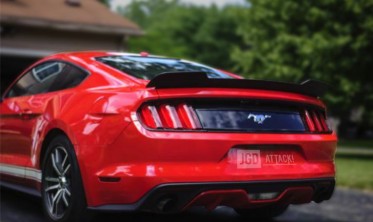 Спойлер кришки багажника Ford Mustang (2015-2021) Blade стиль фото