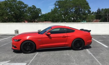 Спойлер кришки багажника Ford Mustang (2015-2021) Blade стиль фото
