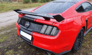 Спойлер кришки багажника Ford Mustang (2015-2021) GT F35 фото