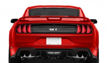 Спойлер крышки багажника Ford Mustang (2015-2021) gt perfomance фото
