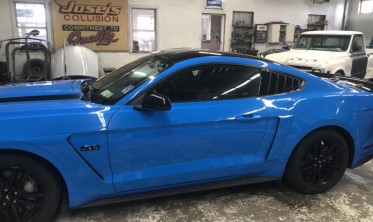 Накладки на задние крылья Ford Mustang (2015-2021) фото