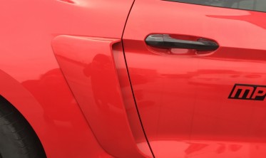 Накладки на задние крылья Ford Mustang (2015-2021) тип 2 фото