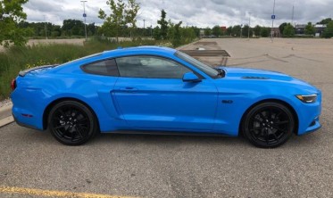 Накладки на задние крылья Ford Mustang (2015-2021) тип 2 фото