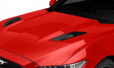 Повітрозабірники-зябра на капот Ford Mustang (2015-2017) фото
