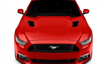 Повітрозабірники-зябра на капот Ford Mustang (2015-2017) фото
