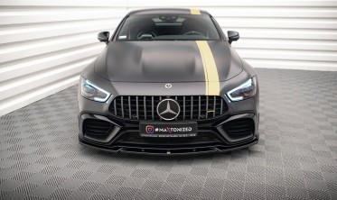 Тюнинговый передний диффузор под бампер Mercedes-AMG GT 63S 4 Door Coupe  Aero вер. 3 фото