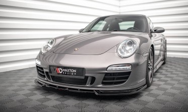 Накладка на передний бампер Porsche 911 Carrera GTS 997 послерестайл вер. 2 фото