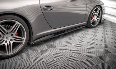 Накладки на бічні пороги Porsche 911 Carrera / Carrera GTS 997 рестайл фото
