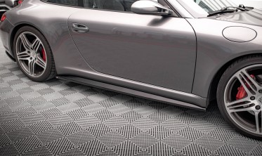 Накладки на бічні пороги Porsche 911 Carrera / Carrera GTS 997 рестайл фото