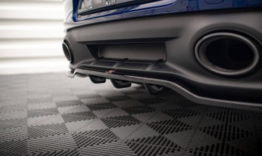 Тюнинговая накладка на задний бампер Porsche 911 Carrera Aero 992 вер. 1 фото