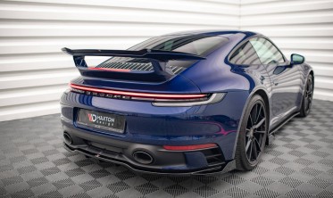 Диффузор на задний бампер Porsche 911 Carrera Aero 992 вер. 2 фото
